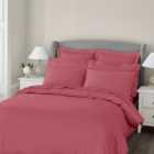 Dorma 300 Thread Count 100% Cotton Sateen Slate Rose Duvet Cover