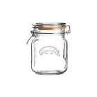 Kilner 1 Litre Square Clip Top Preserve Jar
