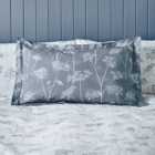 Cow Parsley Blue Oxford Pillowcase
