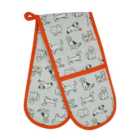 Pet Double Oven Gloves