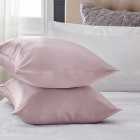 Dorma Blush Silk Pillowcase