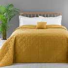 Lars Quilted Yellow Bedspread