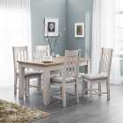 Richmond 6 Seater Rectangular Extendable Dining Table