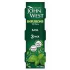 John West Infusions Tuna Basil 3 Pack 3 x 60g