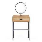 Greenwich Small 1 Drawer Dressing Table with Mirror