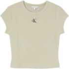 Calvin Klein Jeans - Ribbed Fitted T-shirt