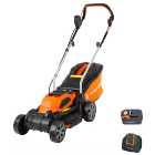 Yard Force LM G32 40V 32cm Cordless Lawnmower with 2.5Ah Li-ion Battery & Quick Charger