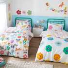 Elements Floral Duvet Cover and Pillowcase Twin Pack Set