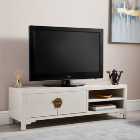Hanna TV Unit, Cream for TVs up to 55"