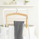Wooden Black Multi Trouser Hanger