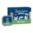 Butcher's Simply Gentle Dog Food Trays Variety Pack 12 x 150g
