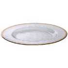 Premier Housewares Clear Glass Charger Plate