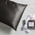 Dorma Grey Silk Pillowcase