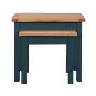 Bromley Nest of Tables, Blue
