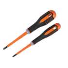 Bahco - Insulated ERGO™ Combi Screwdriver Twin Pack