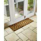 Astley Hand Drawn Doormat with PVC Backing 40 x 120cm Dotted