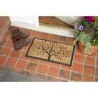 Chadderton Doormat Rubber Mat Non-Slip 40 x 70cm - Tree Design