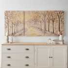 Set of 3 Woodland Panelled Canvases