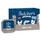 Butcher's Grain Free Dog Food Trays In Salmon For Joints & Coat 12 x 150g