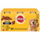 Pedigree Adult Wet Dog Food Tins Mixed in Gravy 6 x 400g