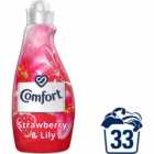 Comfort Strawberry and Lily Fabric Conditioner 33 Wash 1.16L