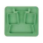 Badabulle Anti-Slip Weaning Silicone Compartment Plate