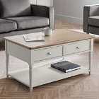 Provence 2 Drawer Coffee Table