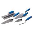 Silverline Soft-Grip Trade Trowel Set 5pce 395016 Hand Tools