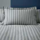 Elements Danby Stripe Blue Oxford Pillowcase