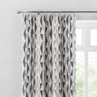 Elements Triangles Pencil Pleat Curtains