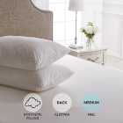 Dorma Pack of 2 Sumptuous Down Like Back Sleeper Pillows