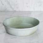 Amalfi Reactive Glaze Stoneware Pasta Bowl, Sage