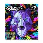 SHARPIE MARKERS WOLF PACK 26 per pack