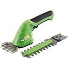 Draper Cordless Grass and Hedge Shear Kit - Green, Black, and Silver