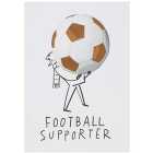 M&S Football Supporter Birthday Card