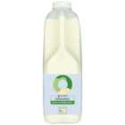 Ocado Organic British Semi Skimmed Milk 2 Pints 1.136L