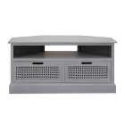 Lucy Cane Corner TV Unit, Grey for TVs up to 44"
