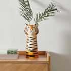 Ceramic Tiger Head Ceramic Vase