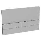 Wickes Flush Plate for Bathrooms - Satin