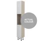 Duarti By Calypso Highwood 300mm Full Depth High Rise Floor Standing Tower Unit - Fossil Grey