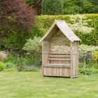 Zest Norfolk Garden Arbour with Storage Box