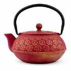 Bredemeijer Teapot Shanghai Design 0.6L Giftset In Pink And Gold