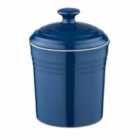 Barbary & Oak 17Cm Ceramic Storage Jar - Blue