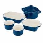 Barbary & Oak Ceramic Ovenware Gift Set - Blue