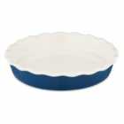 Barbary & Oak 27Cm Ceramic Pie Dish - Blue