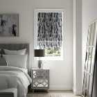 Abstract Global Blue Roman Blind