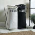 Lights and Darks Laundry Bag