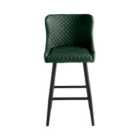 Montreal Counter Height Bar Stool, Faux Leather