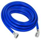 SPARES2GO Universal Washing Machine / Dishwasher Fill Hose Cold Water Inlet Feed Pipe (5 Metre)
