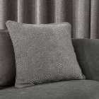 Abstract Chenille Dove Grey Cushion